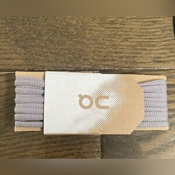 New On Running On Cloud Shoe Laces Silver Waterproof Cloud 6 - Picture 2 of 3